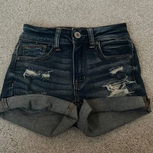 American eagle jean shorts